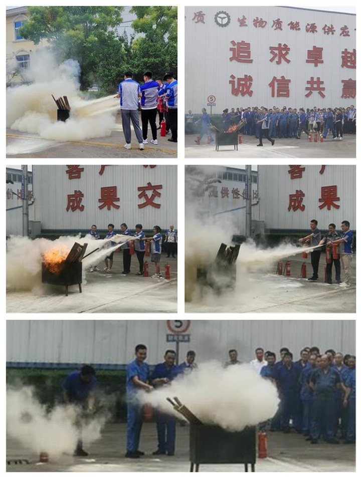 隨后,集團消防安全員為廣大職工講解滅火器和消防水槍的使用方法,并現(xiàn)場演示。廣大員工積極參與到教學演練當中,進一步鞏固消防培訓知識。 隨后,集團消防安全員為廣大職工講解滅火器和消防水槍的使用方法,并現(xiàn)場演示。廣大員工積極參與到教學演練當中,進一步鞏固消防培訓知識。